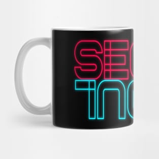 Seoul Mirrored Neon Mug